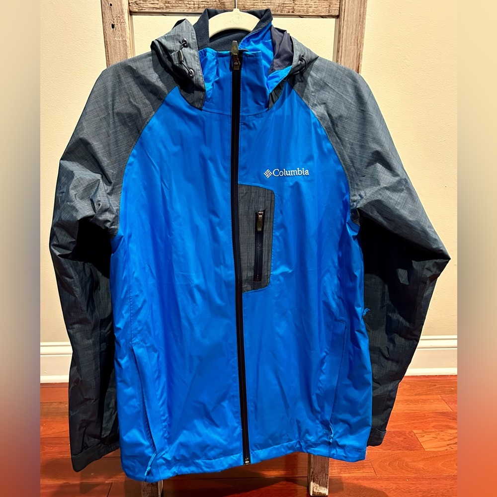Columbia Omni-Tech waterproof breathable jacket.
